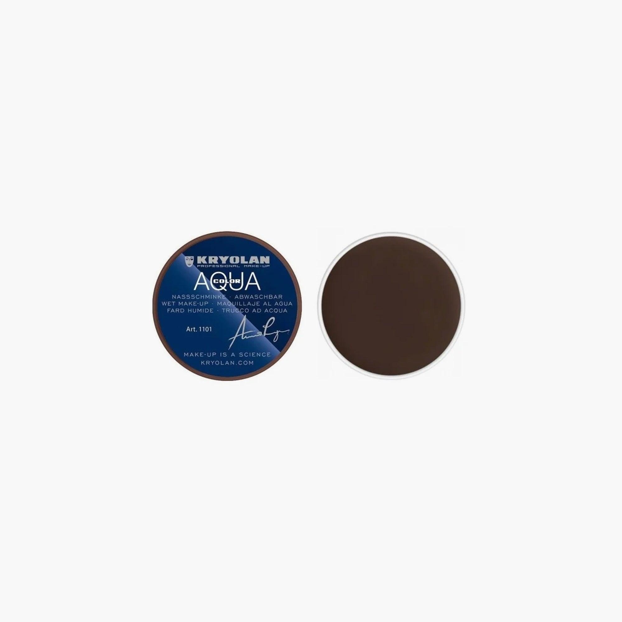 Kryolan Aquacolor Cake Liner 043 Brown 8ml