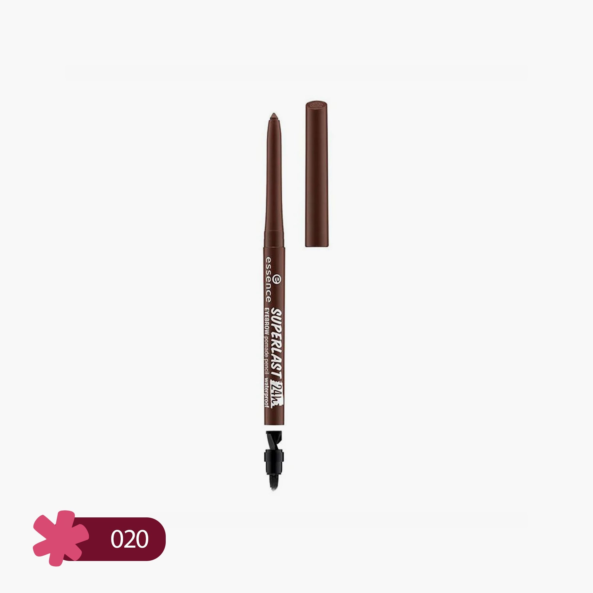 Essence Superlast 24h Eyebrow Pomade Pencil Waterproof 20 Brown 1.32gm