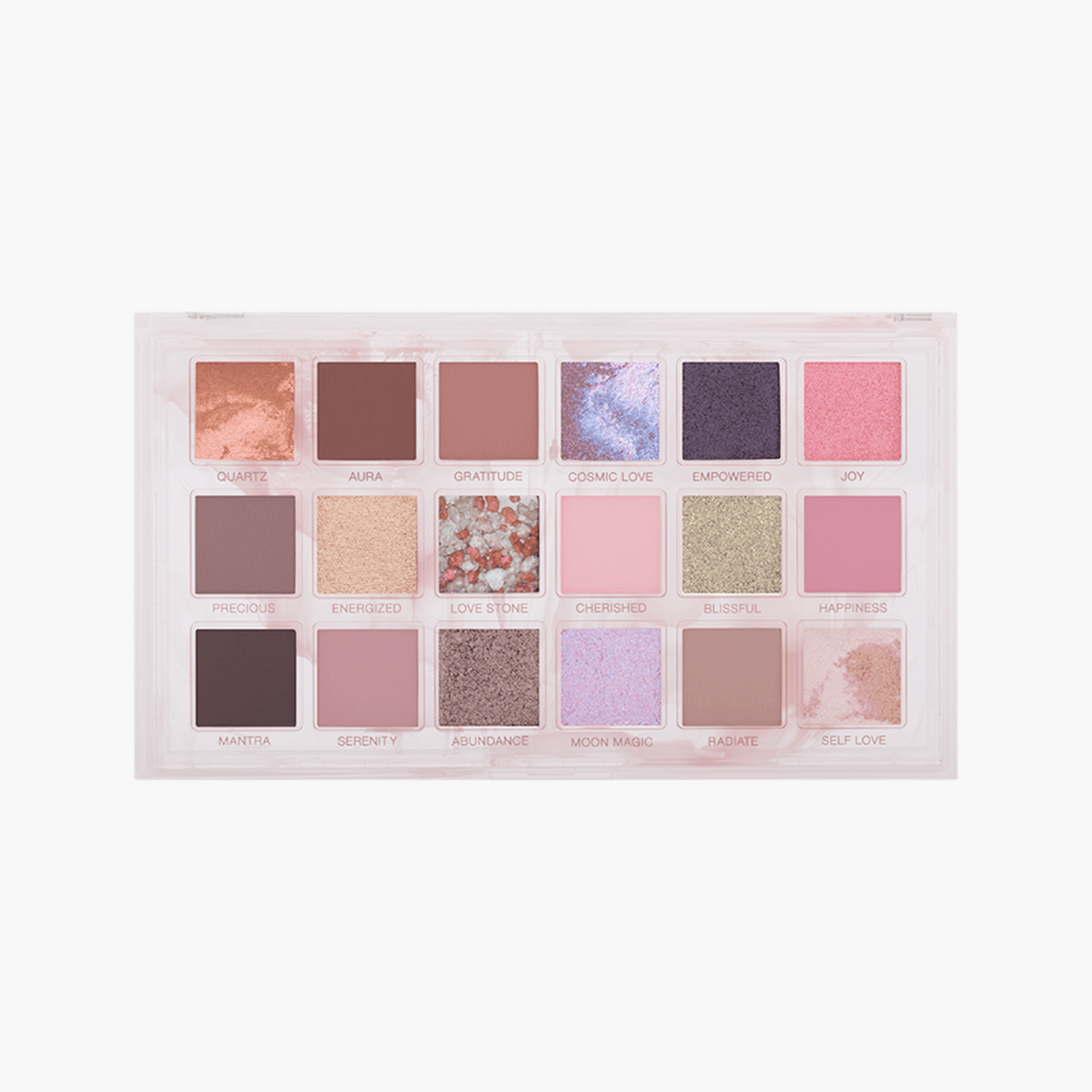 Huda Beauty Rose Quartz Eyeshadow Palette 1 Piece