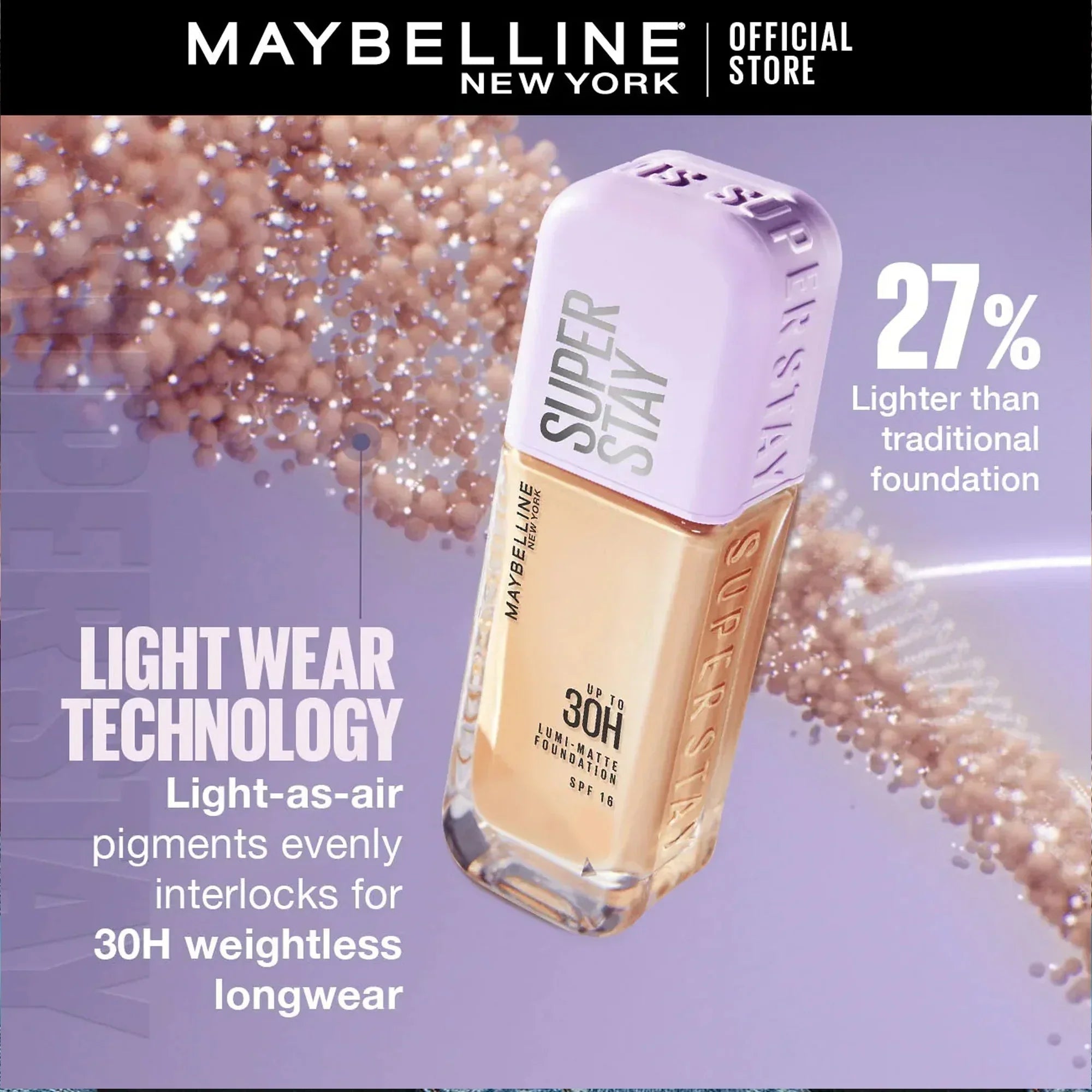 Maybelline Super Stay Upto 30H Lumi Matte Foundation 35ml