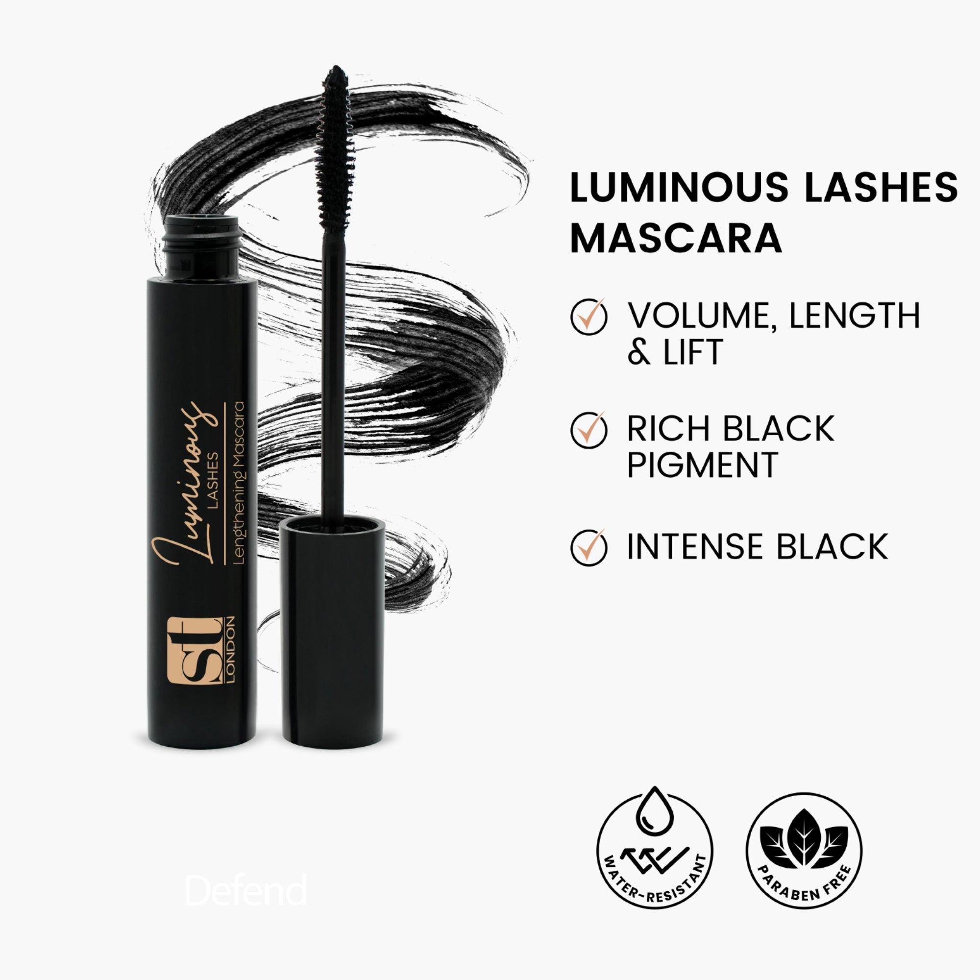 ST London Luminous Lashes Volume Lengthening Mascara 12ml
