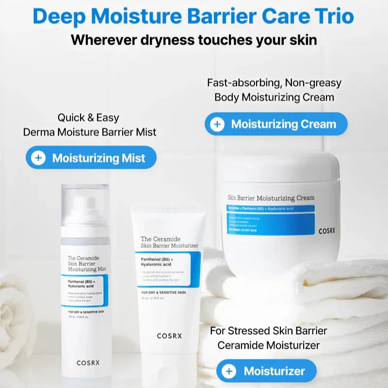 COSRX The Ceramide Skin Barrier Moisturizing Cream For Normal To Dry Skin 450ml