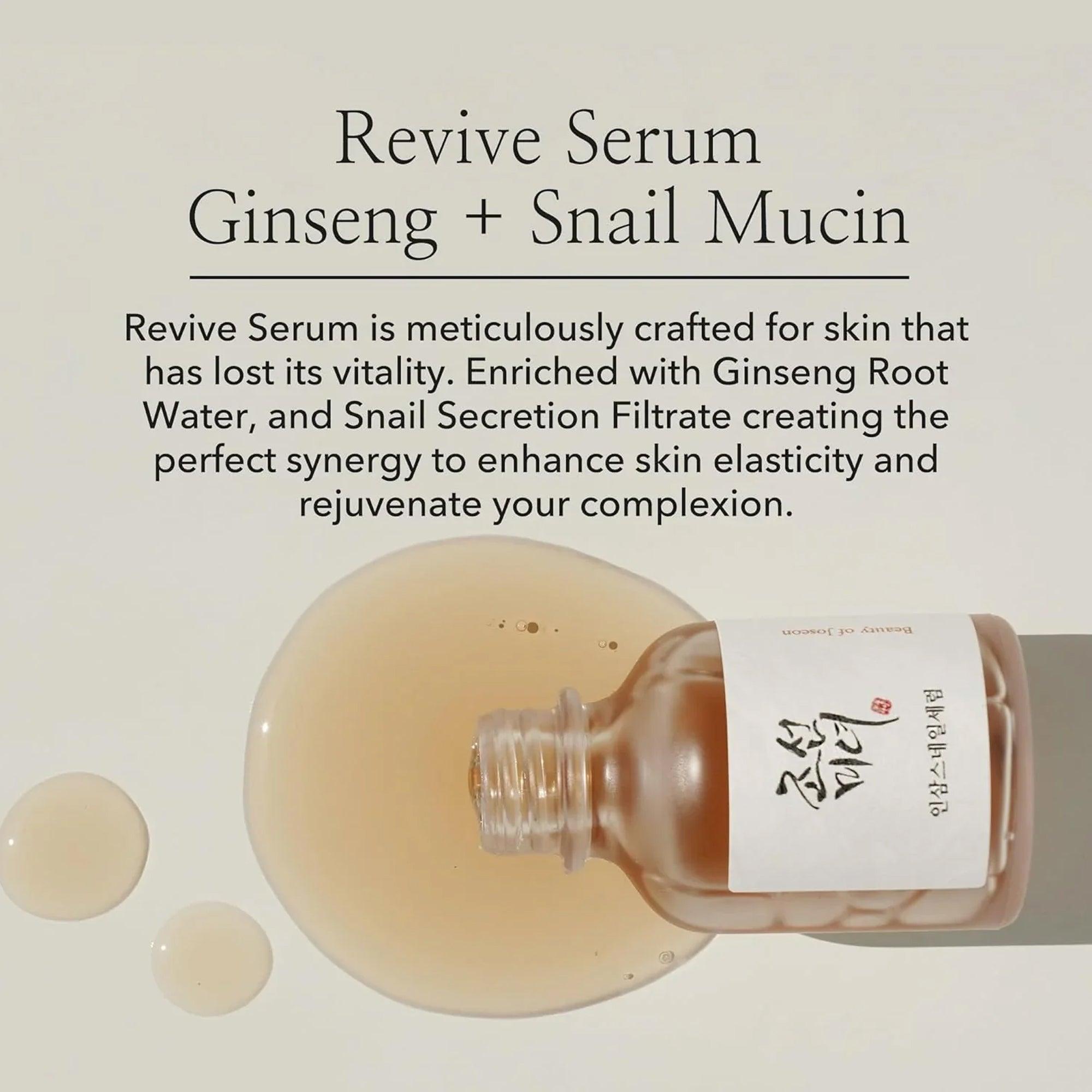 Beauty of Joseon Revive Serum Ginseng Snail Mucin 30ml