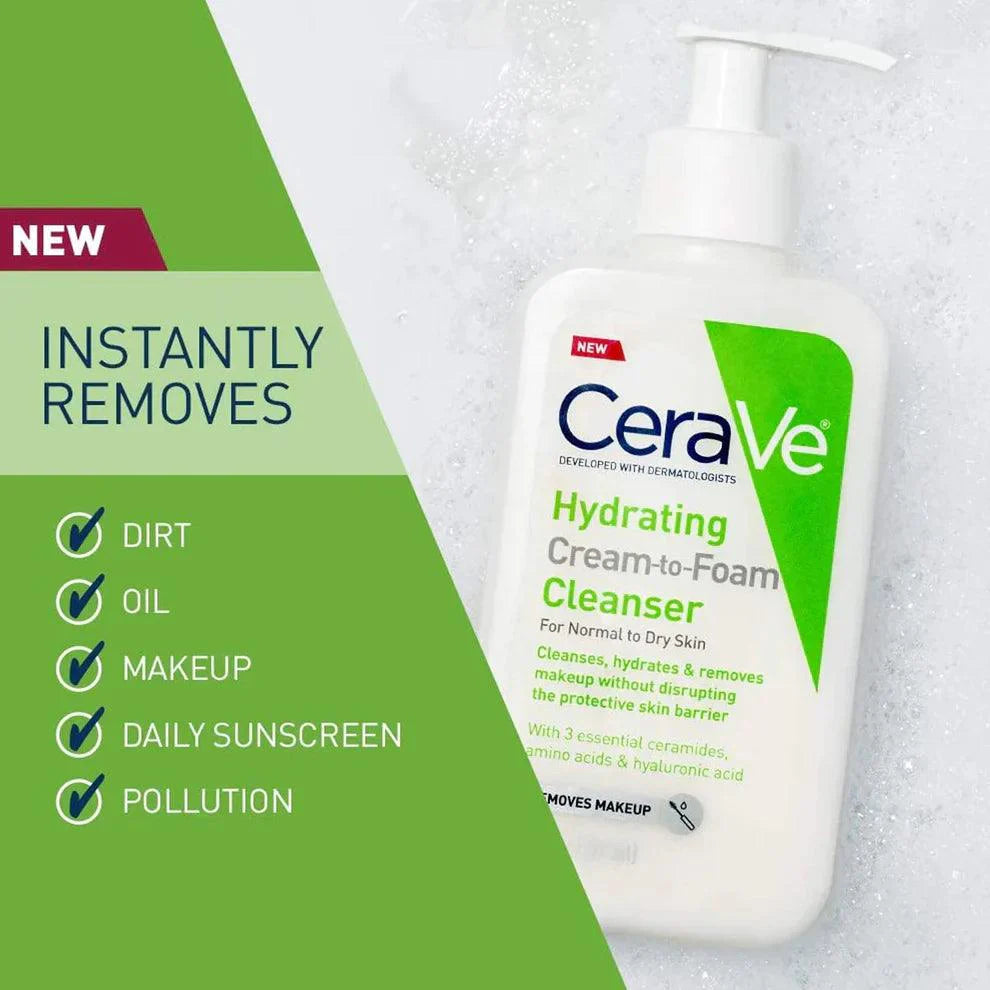 CeraVe Hydrating Facial Cleanser For Normal to Dry Skin 87ml