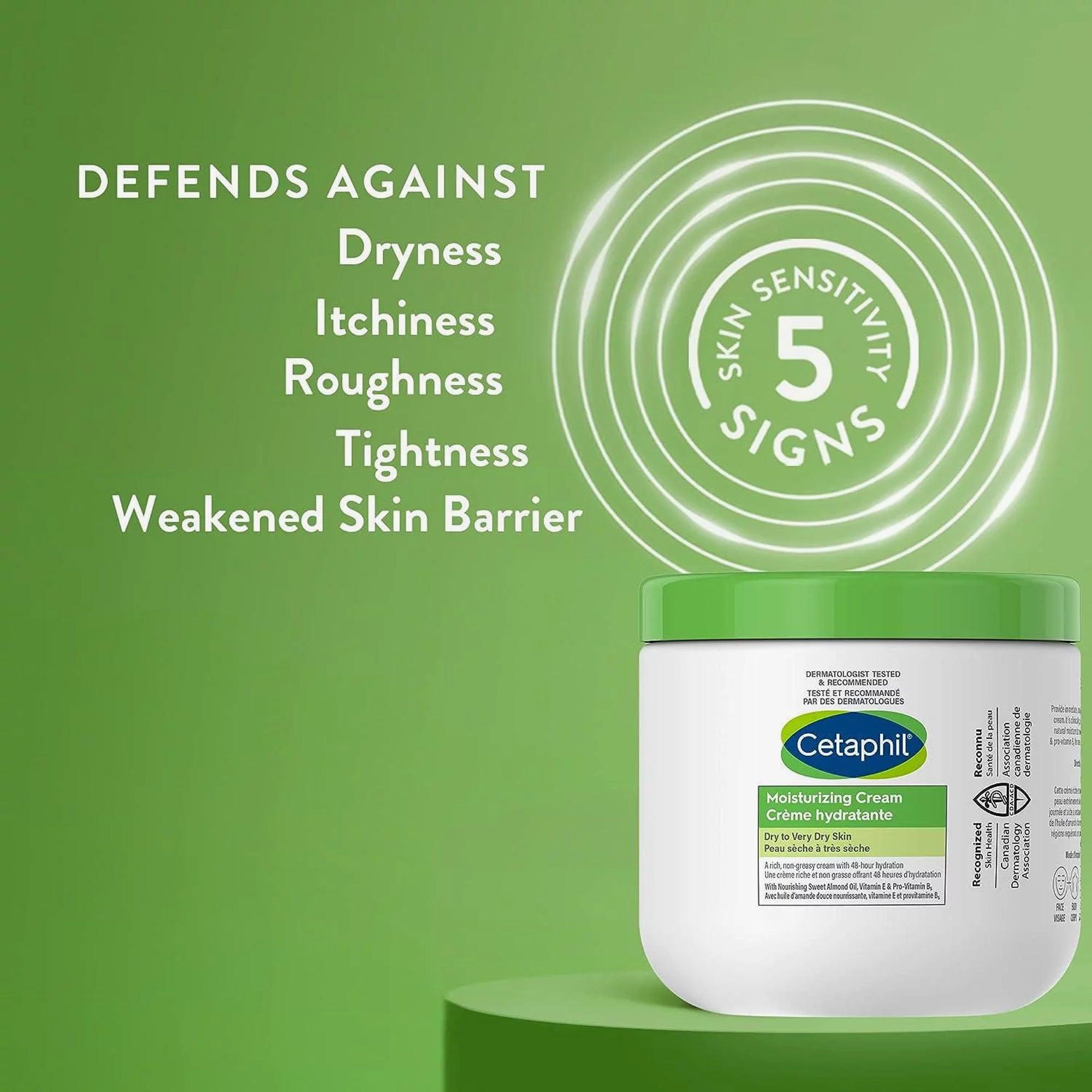 Cetaphil Moisturizing Cream Very Dry To Dry Sensitive Skin 28gm