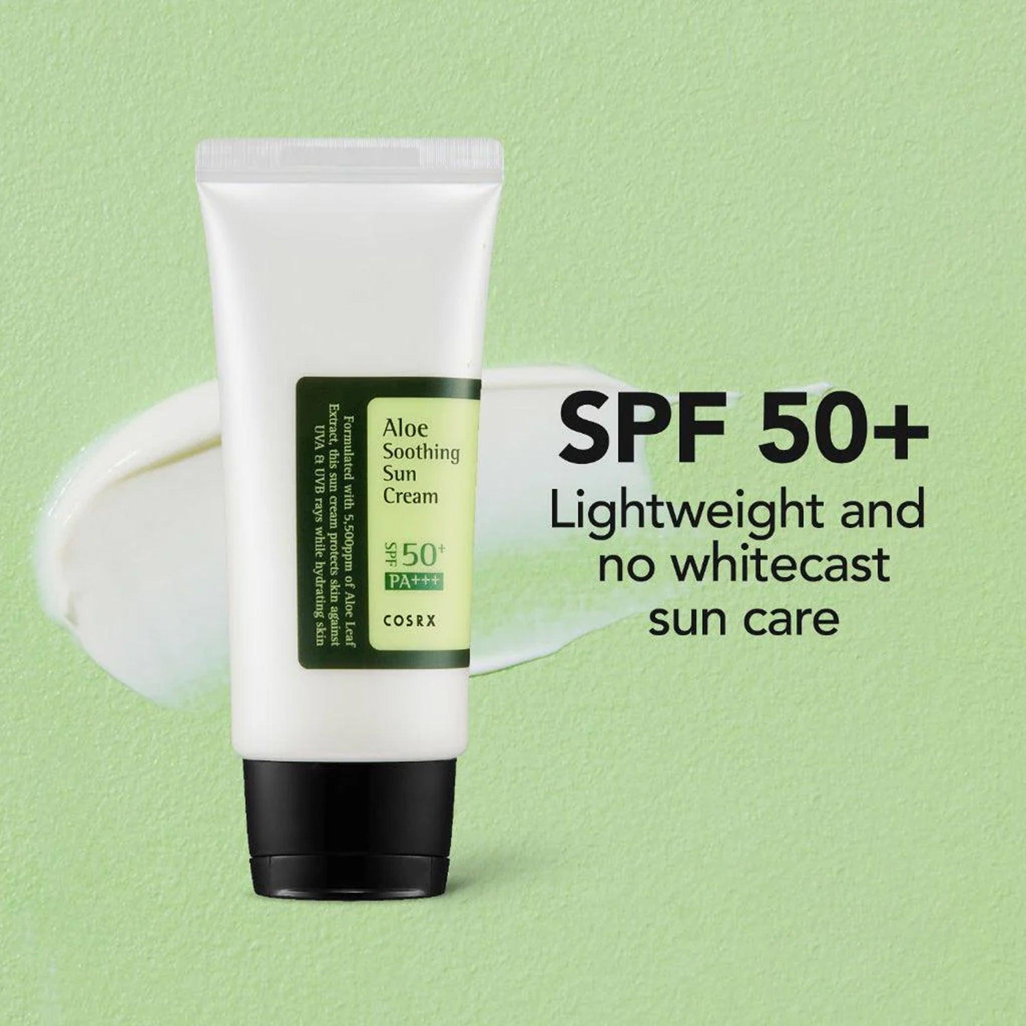 COSRX Aloe Soothing Sun Cream SPF50 PA+++ 50ml
