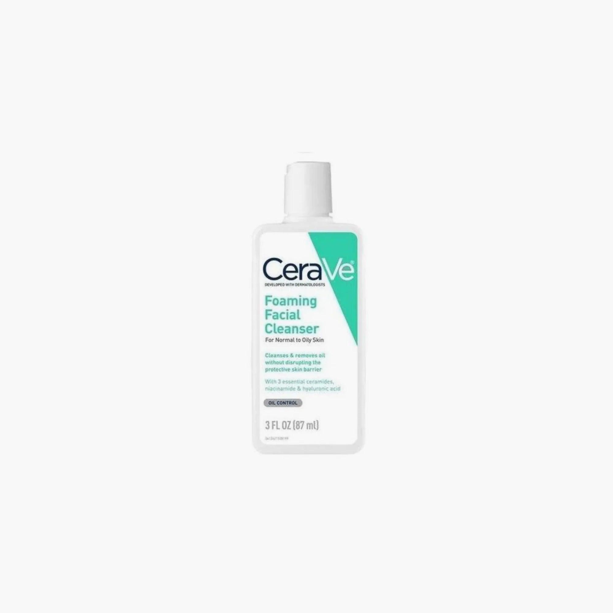 CeraVe Foaming Facial Cleanser For Normal To Oily Skin 87ml