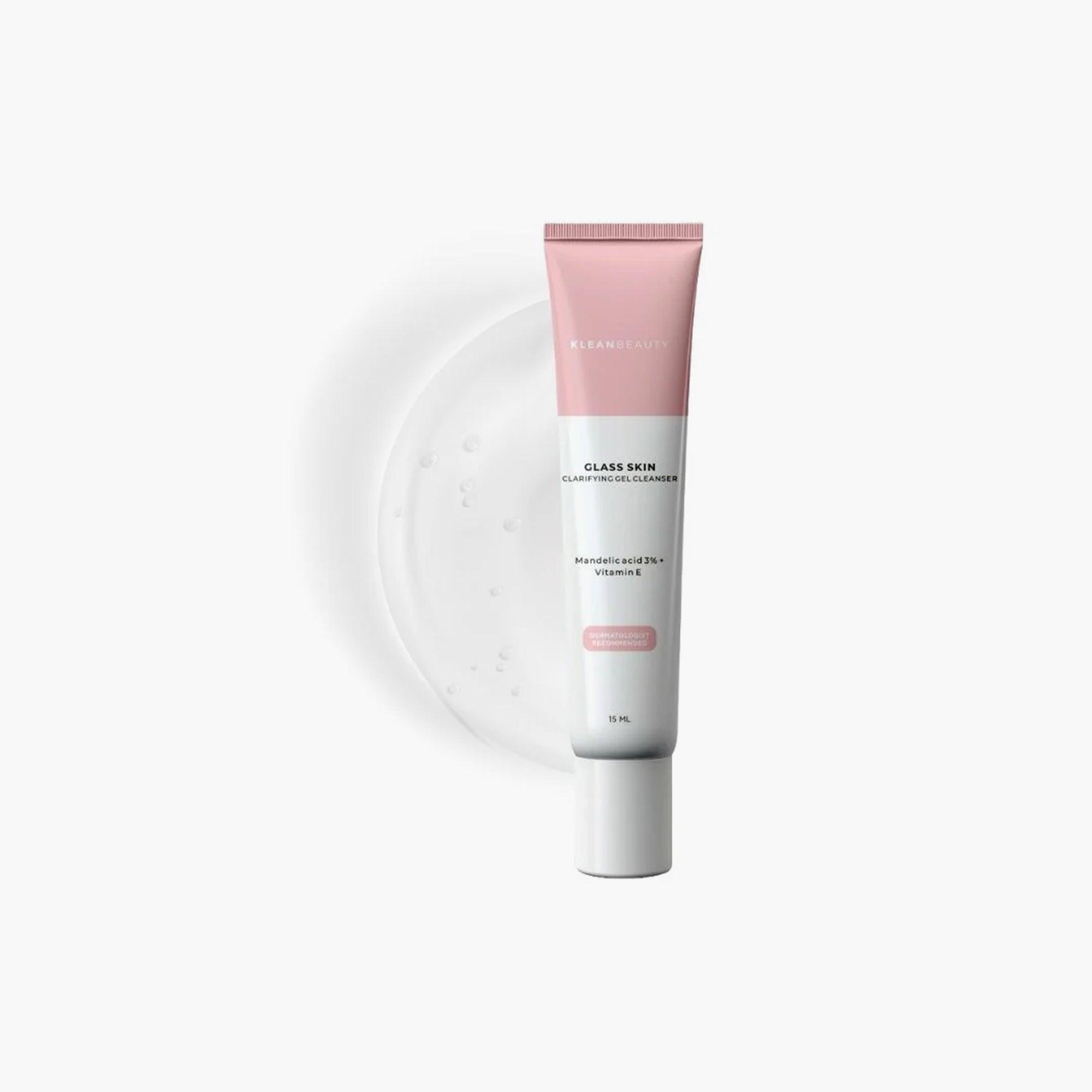 Klean Beauty Glass Skin Clarifying Gel Cleanser 15ml