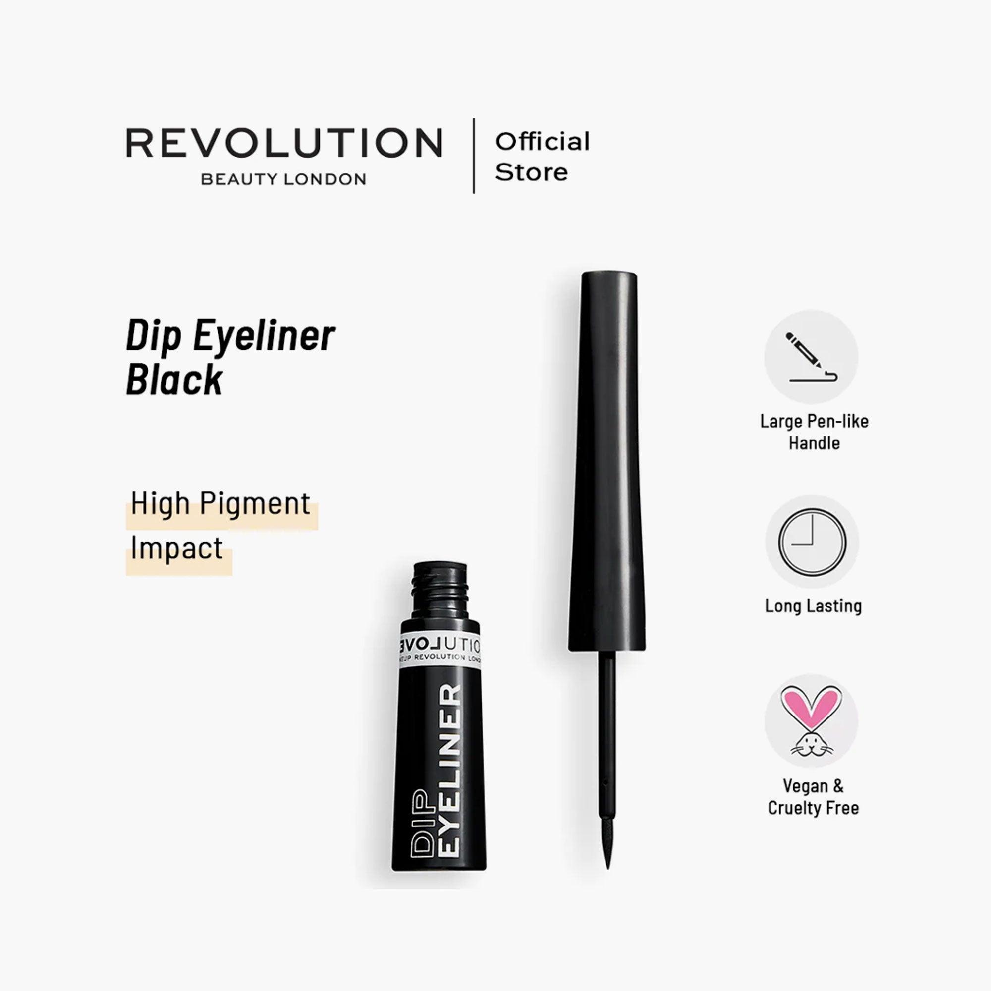 Revolution Relove Dip Eyeliner Black 5ml