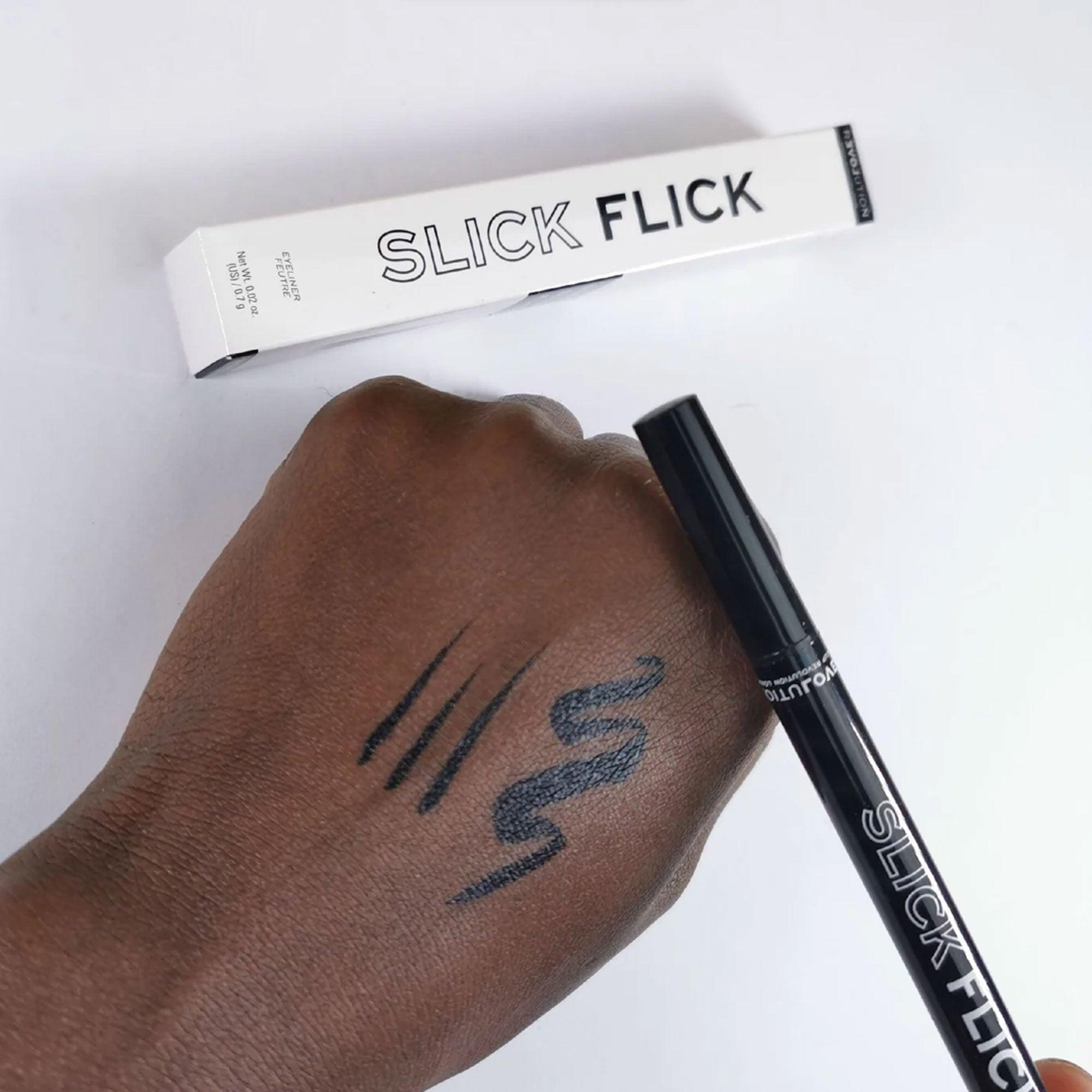 Revolution Relove Slick Flick Eyeliner Black 0.7gm