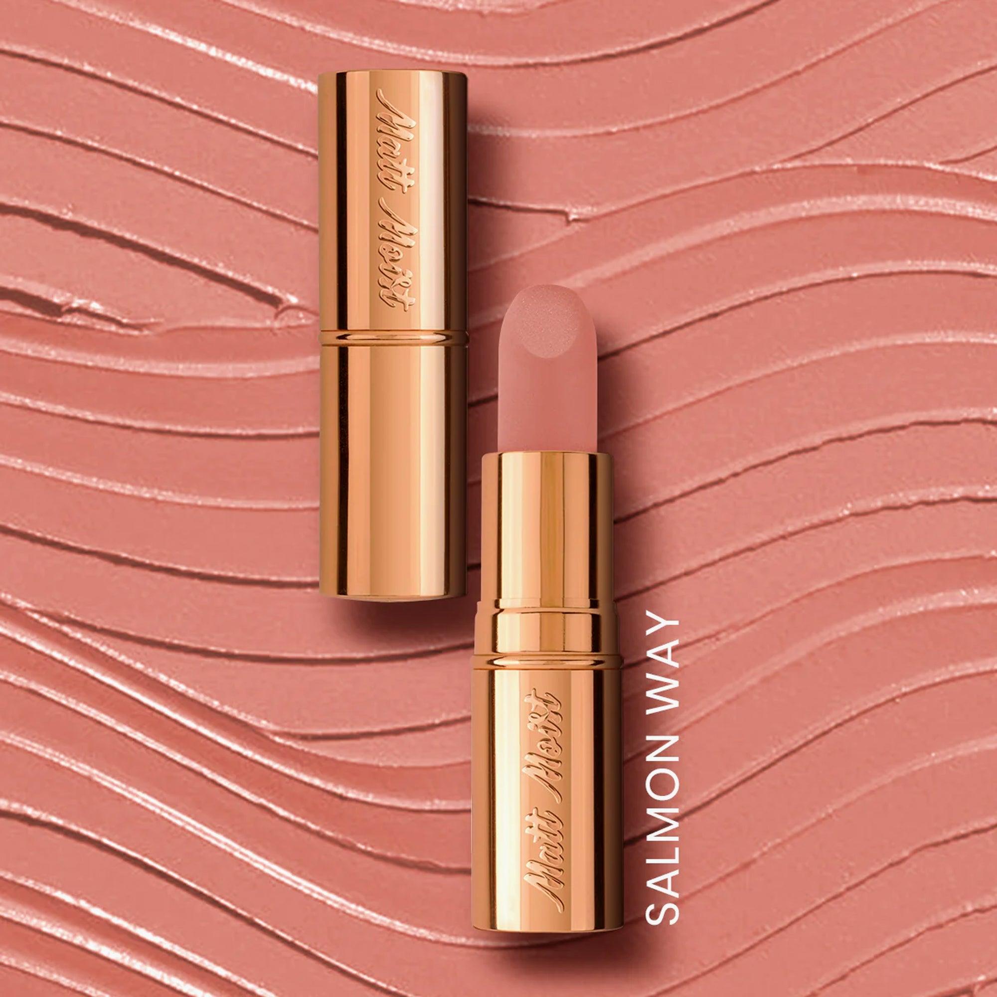 ST London Matt Moist Long Lasting Lipstick Salmon Way 4.5gm