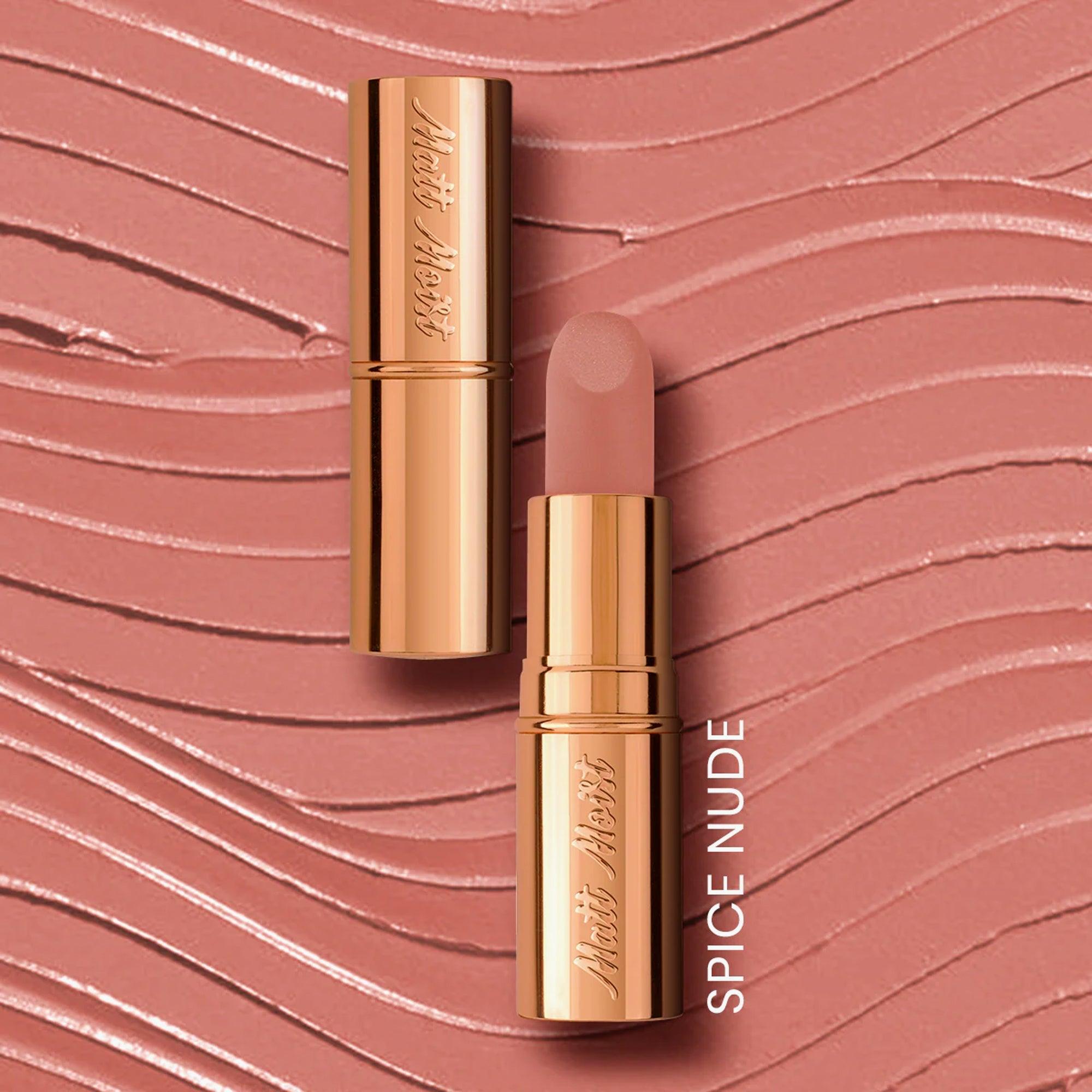 ST London Matt Moist Long Lasting Lipstick Spice Nude 4.5gm